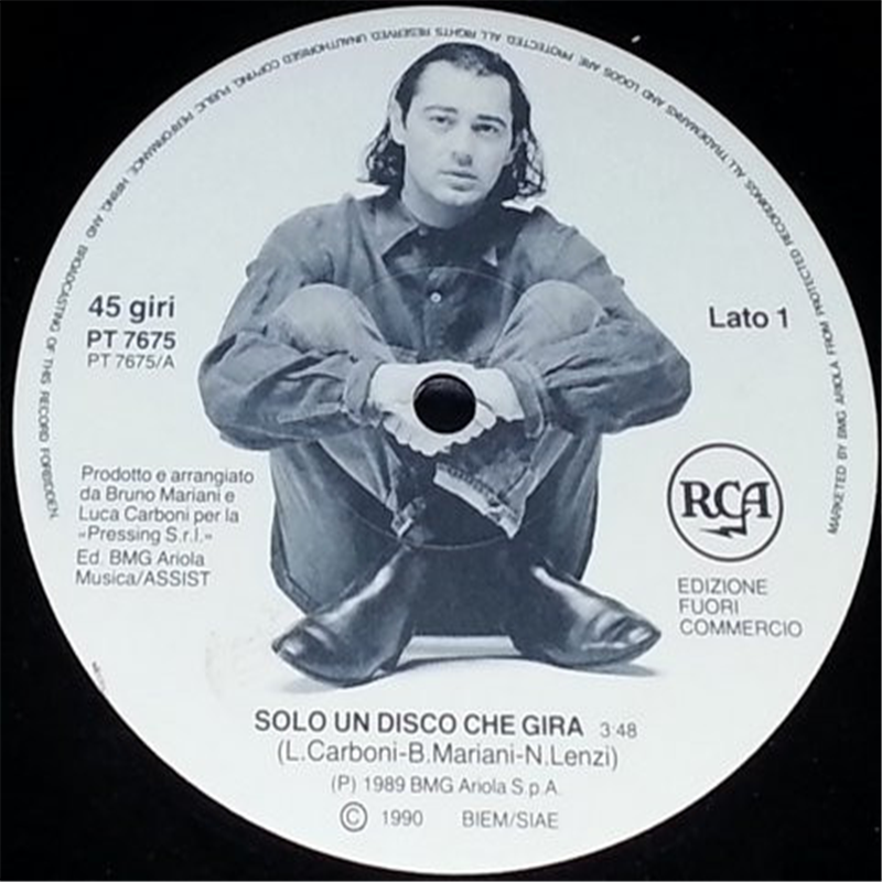 Solo un disco che gira - Carboni Luca