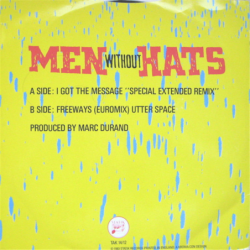 I got the message - Men without hats