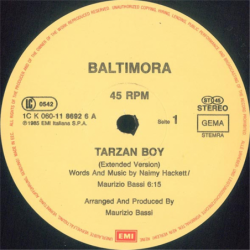 Tarzan Boy (Extended Version) - Baltimora