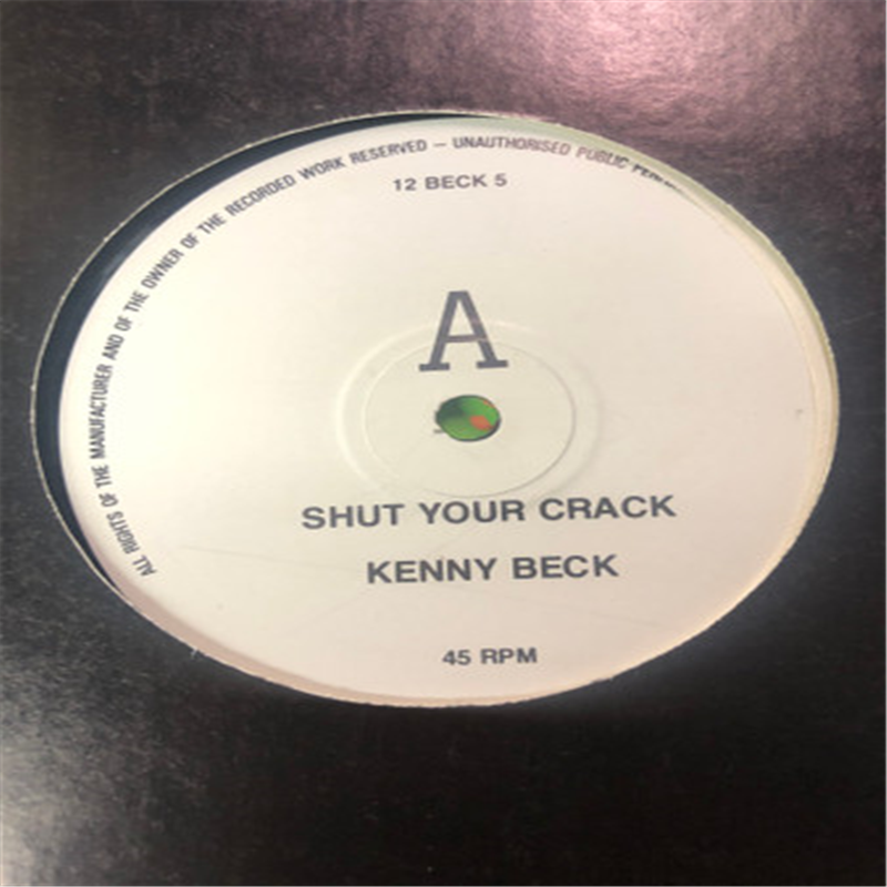 Shut your crack - Beck Kenny