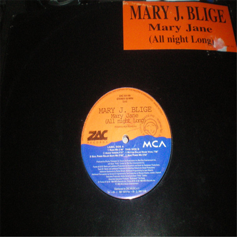 Mary Jane (All night long) - Blige Mary J.