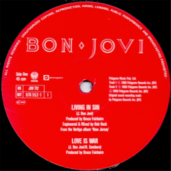 Living in sin - Bon Jovi