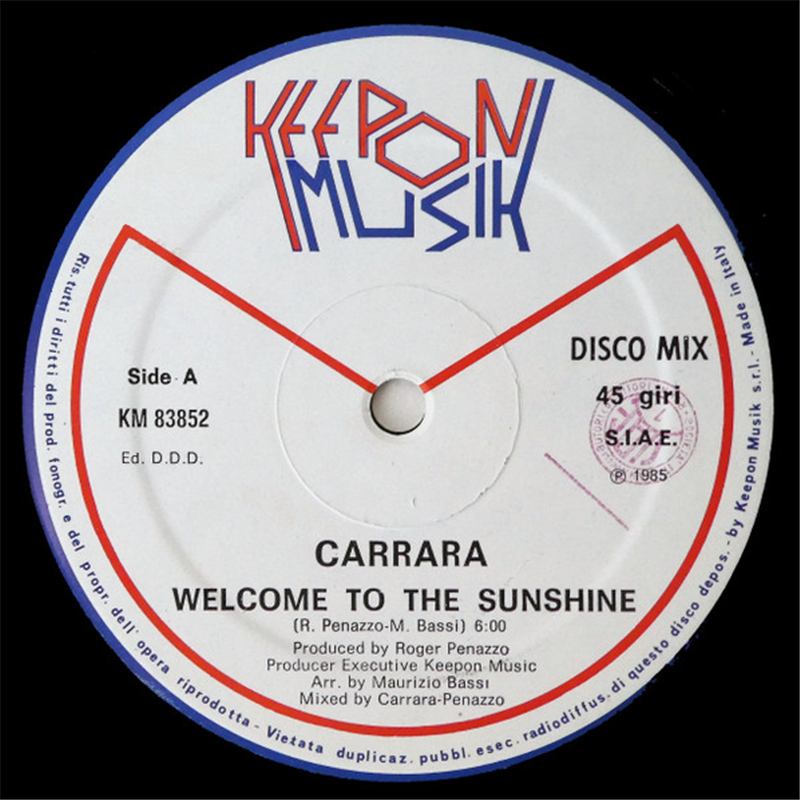 Welcome to the Sunshine - Carrara