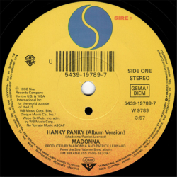 Hanky Panky - Madonna