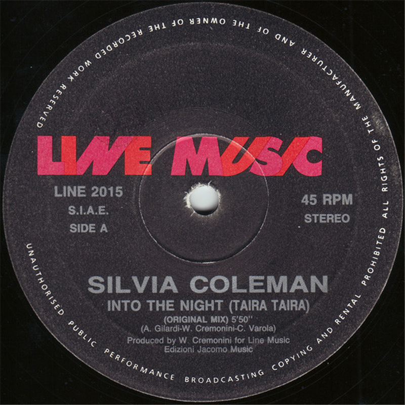 Into the night (Tira Taira) - Coleman Silvia