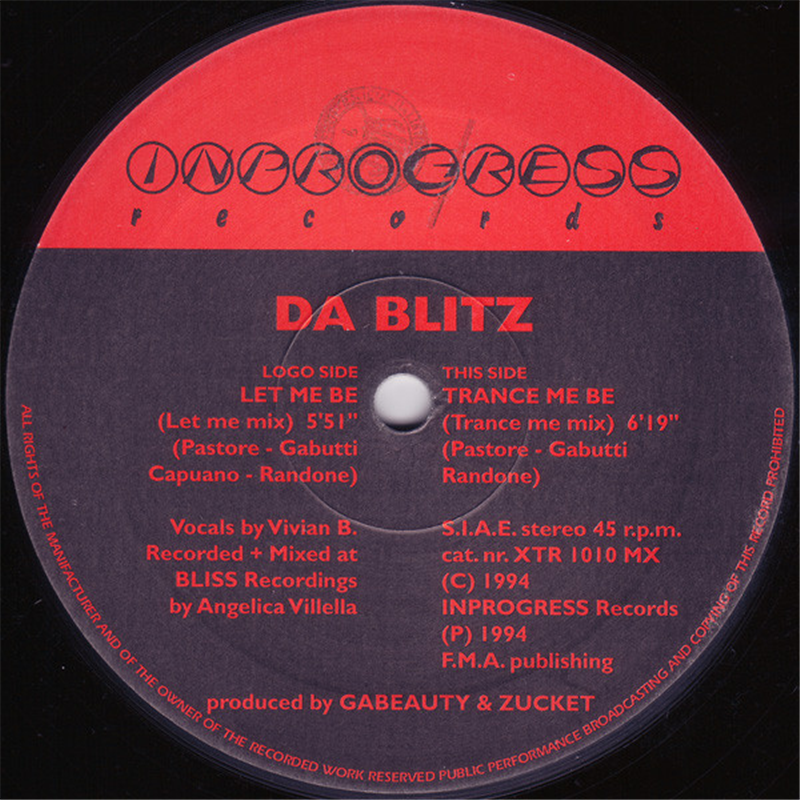 Let me be - Da Blitz