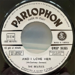 And I Love Her / If I Fell - Beatles The