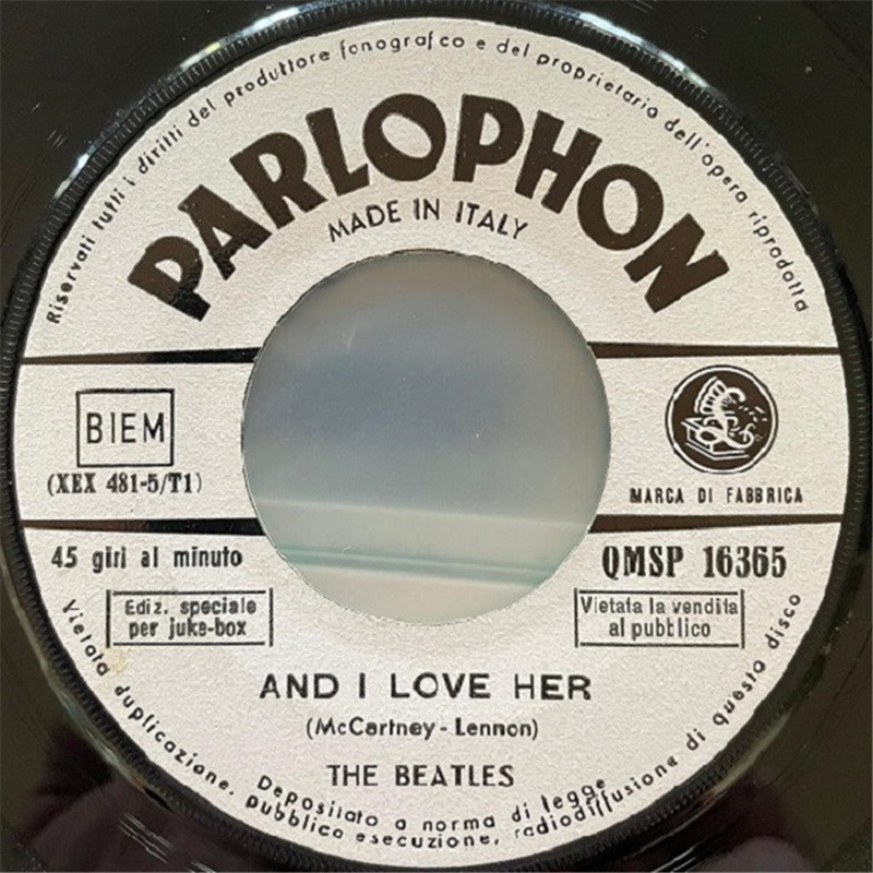 And I Love Her / If I Fell - Beatles The