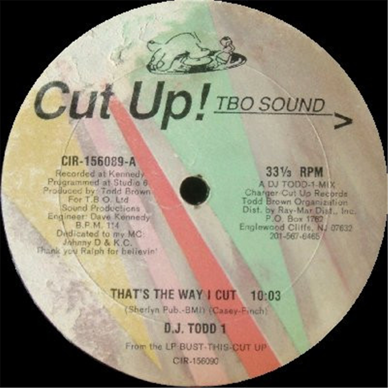 That's the way I cut - DJ Todd