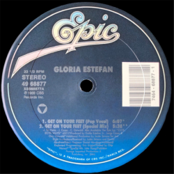 Get on your feet (Special 12" Mixes) - Estefan Gloria