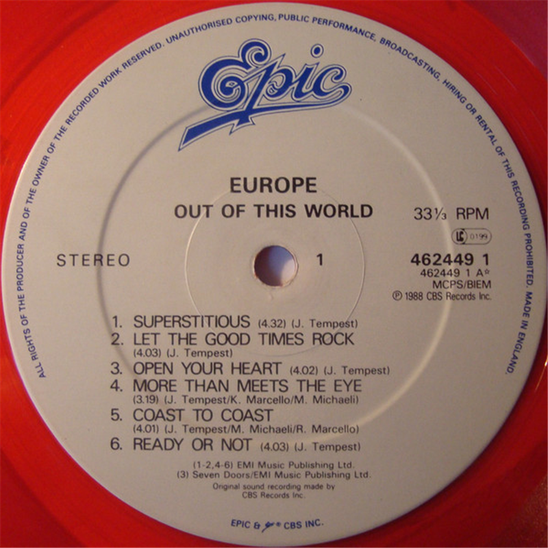 Out of this world - Europe